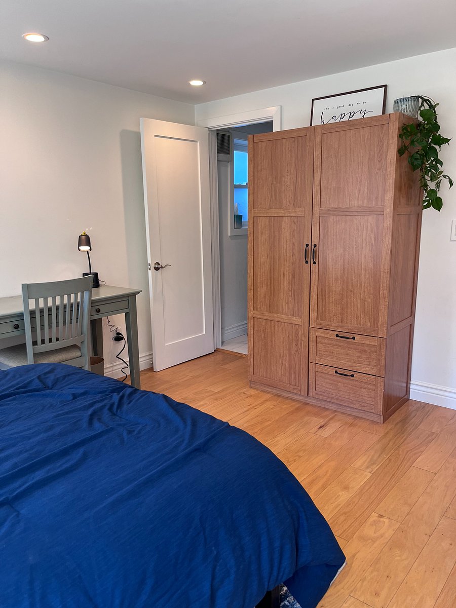 Room as viewed from private entrance
