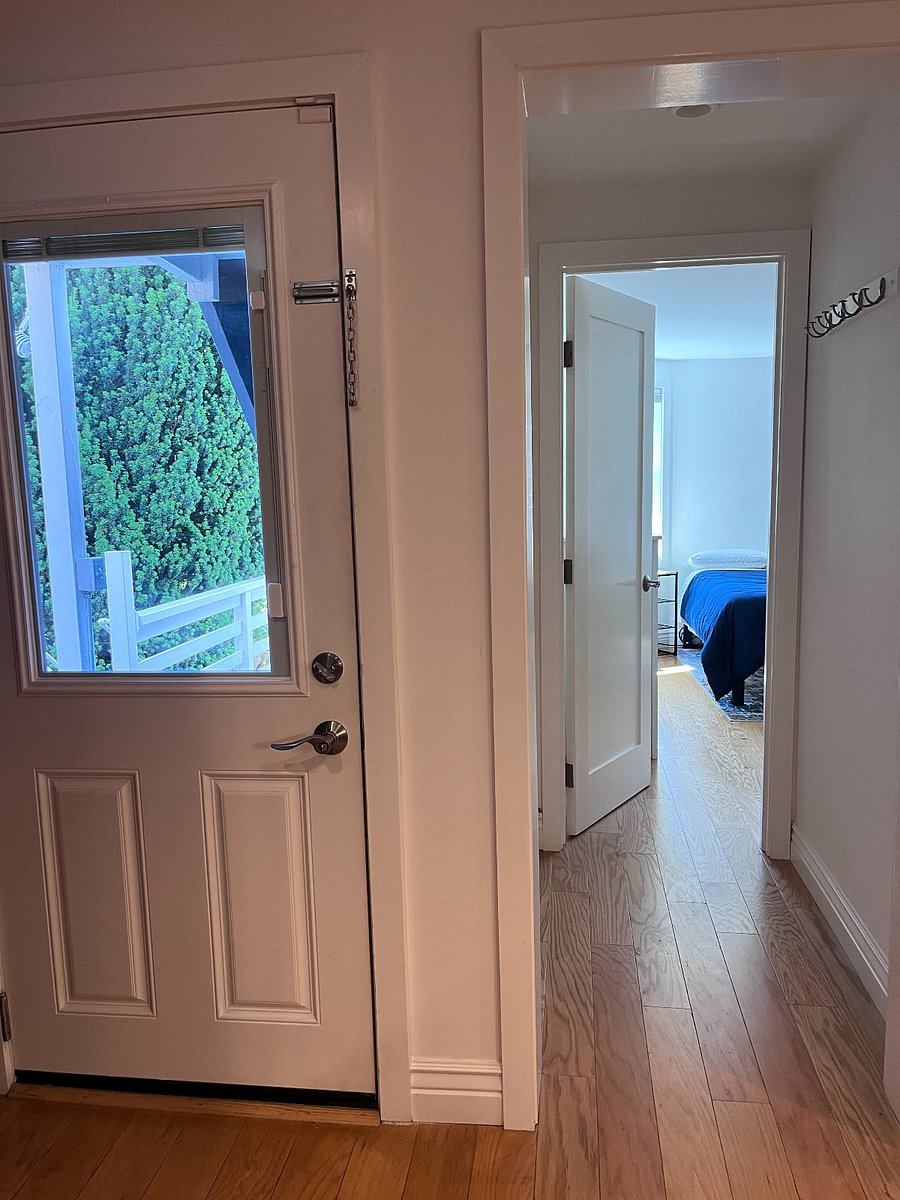 View of interior entrance to bedroom from common area