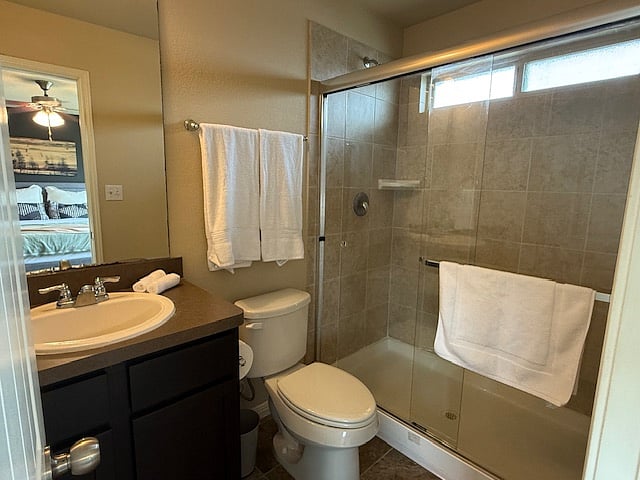Primary bath upstairs