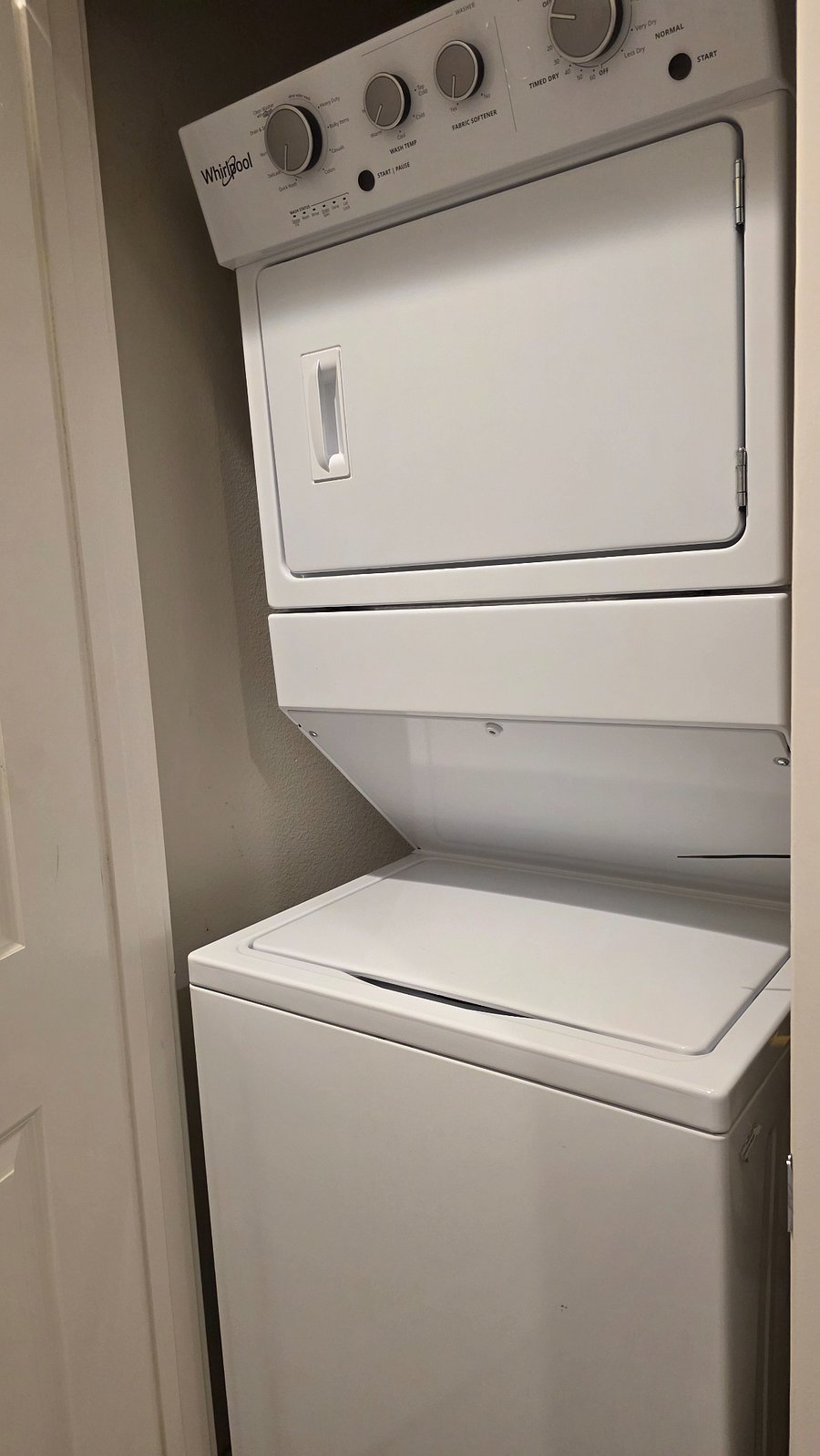 Casita Private Laundry Area