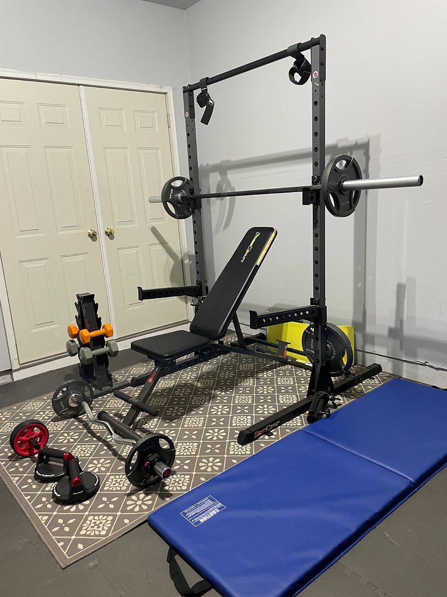 Private Home Gym in Garage
