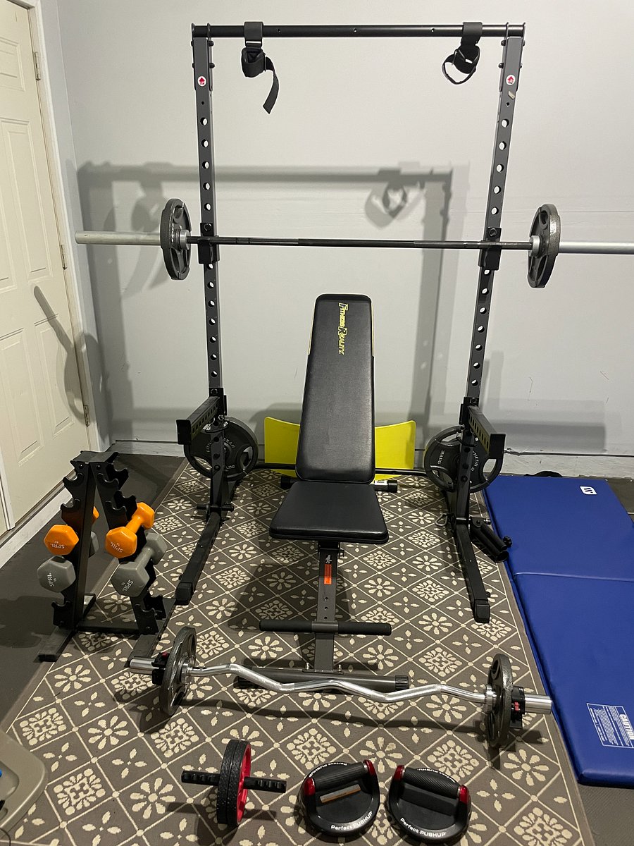 Private Home Gym in Garage