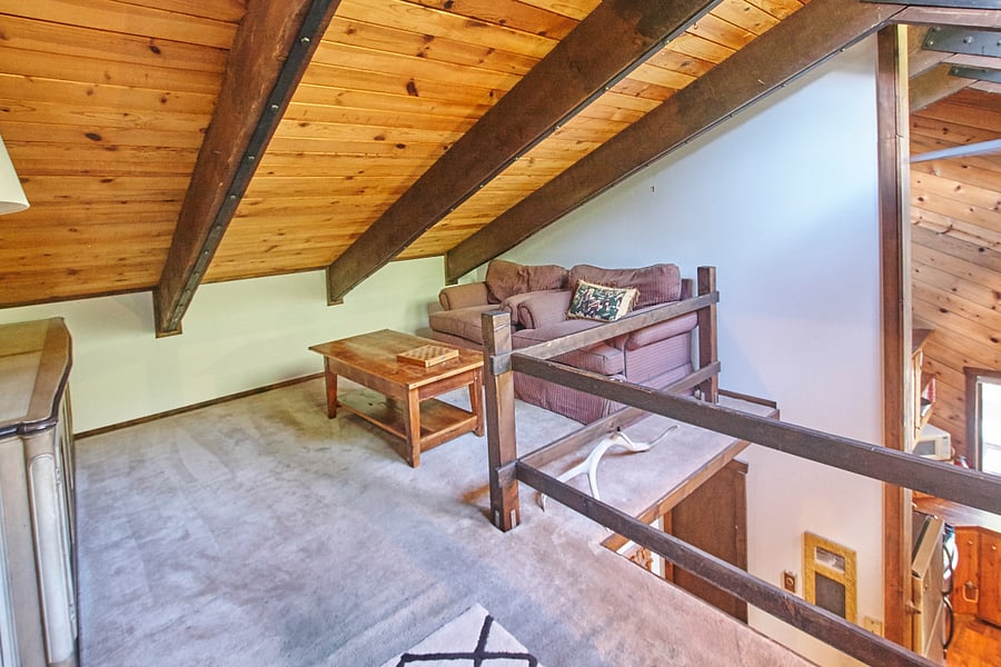 Loft area in main living room