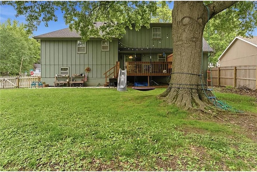 Beautiful oversized yard with plenty of room for kids to play, groups to gather, and guests to enjoy a quiet residential setting.