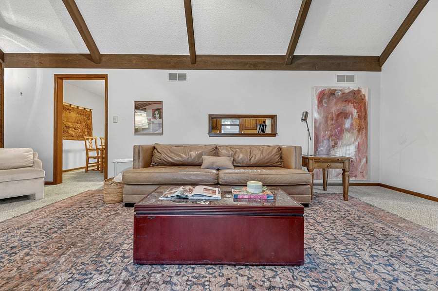 Spacious open concept living area designed for relaxing, gathering, and enjoying time together in comfort.