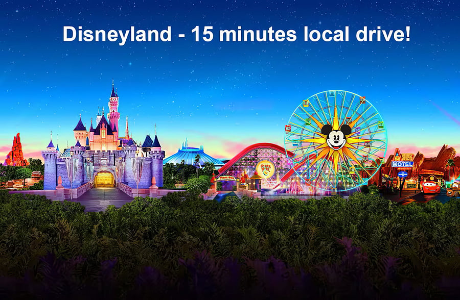 Close to Disneyland.