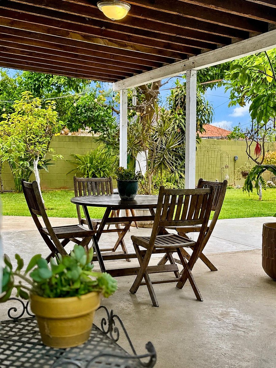 Backyard patio porch 