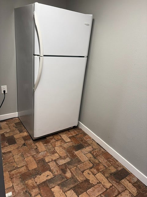 Walk-in Pantry with Storage, Shelves, and Second Refrigerator/Freezer