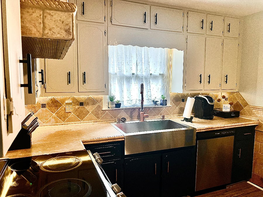 Fully stocked kitchen