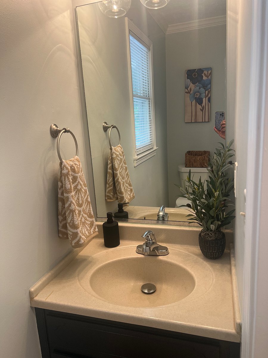 Main floor half bath