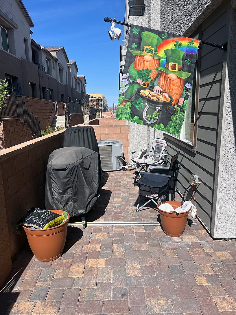 Front patio