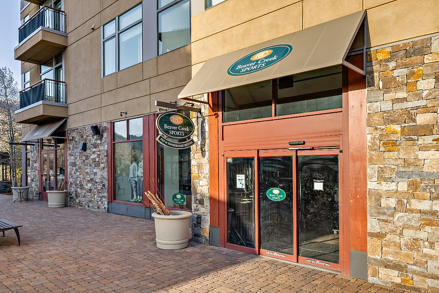 Beaver Creek Sports: on-site bike or ski rental and storage. (Storage available for personal or rented gear.)