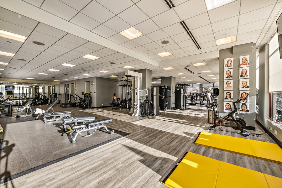 On-site Athletic Center, state of the art equipment included (classes available for additional fee)