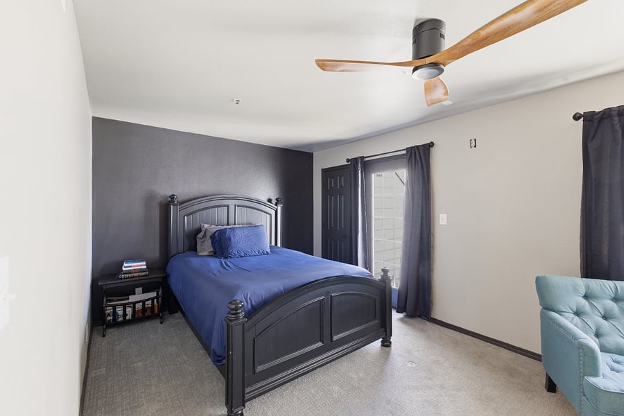 Primary Bedroom w/Queen & Balcony