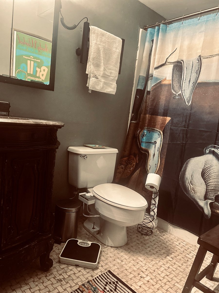 The bathroom has a marble vanity, a full sized tub and shower, a bidet on the toilet to keep the tushy extra clean, a tankless water heater to allow for an endless hot shower even while youre doing laundry! A towel warmer to wrap you up extra warm when you get out of the shower Mmmmmmm! See another one of our tictok page video. Watch the full video now! https://www.tiktok.com/t/ZTBR3Aj4h/