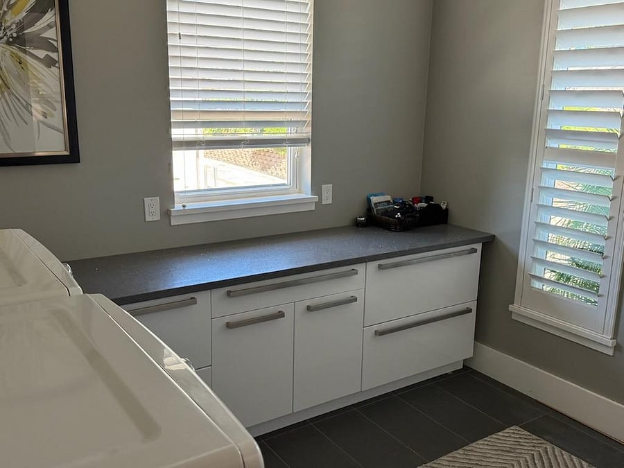 Shared access to laundry room on main floor