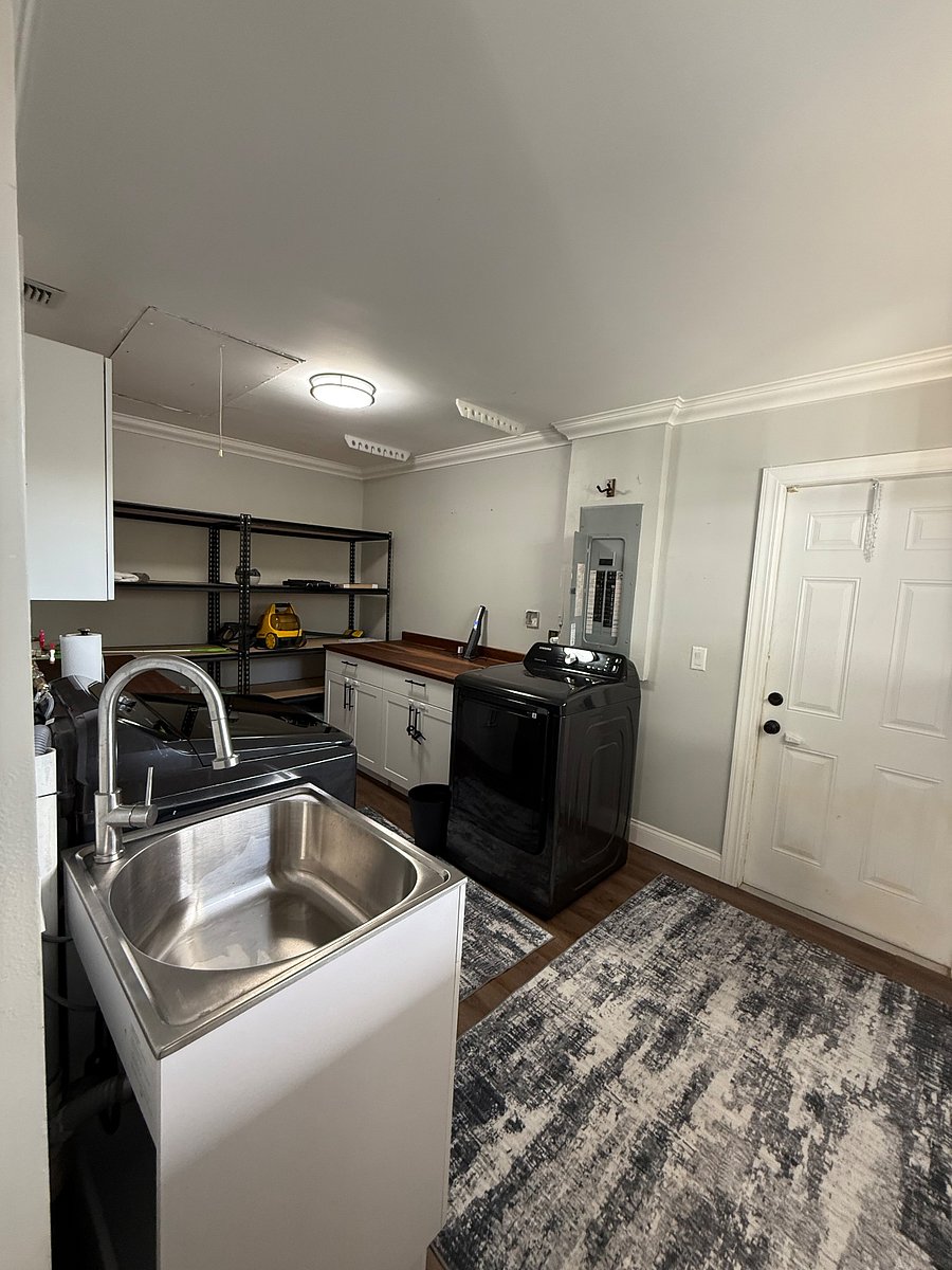 Laundry area