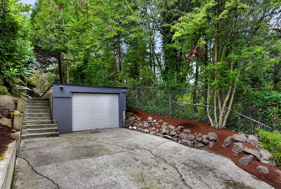 Off street driveway parking