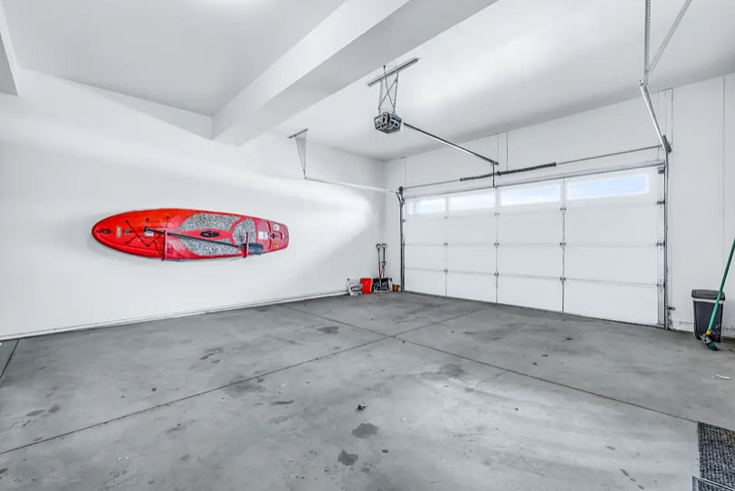 Room to park 2 mid-size vehicles and store your ski-equipment in the attached garage