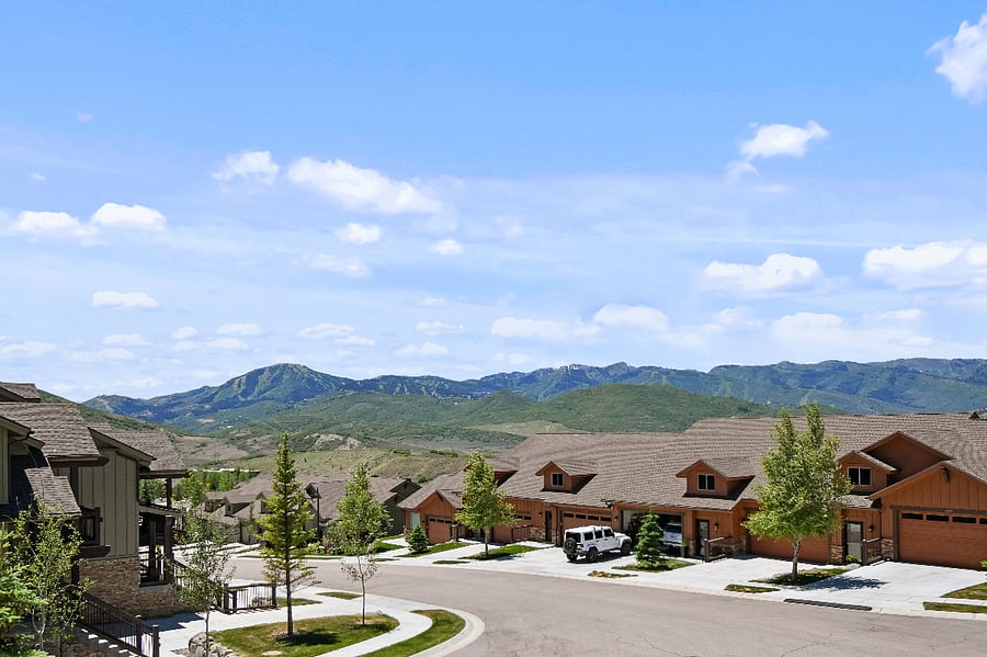 Mountain Views From Front Deck