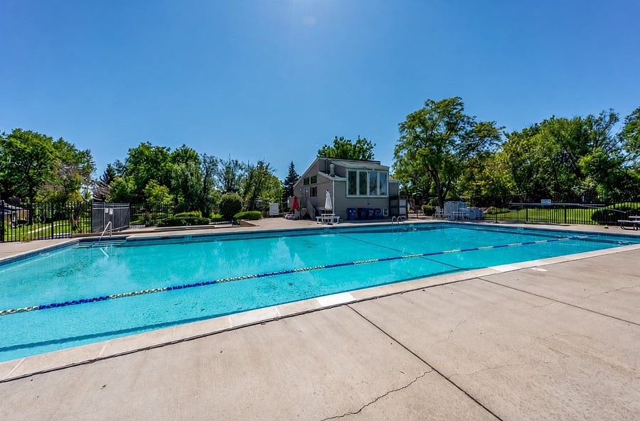 Private neighborhood pool