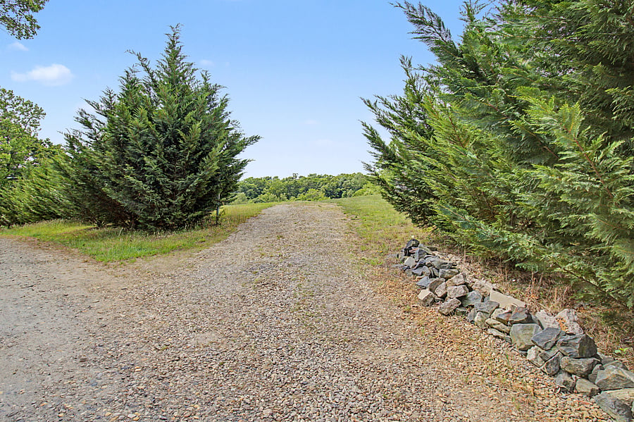 Private separate driveway