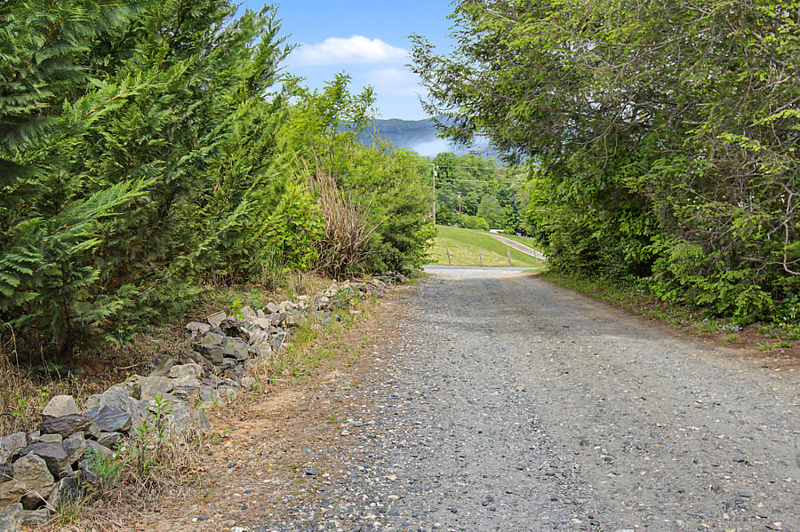 Separate driveway