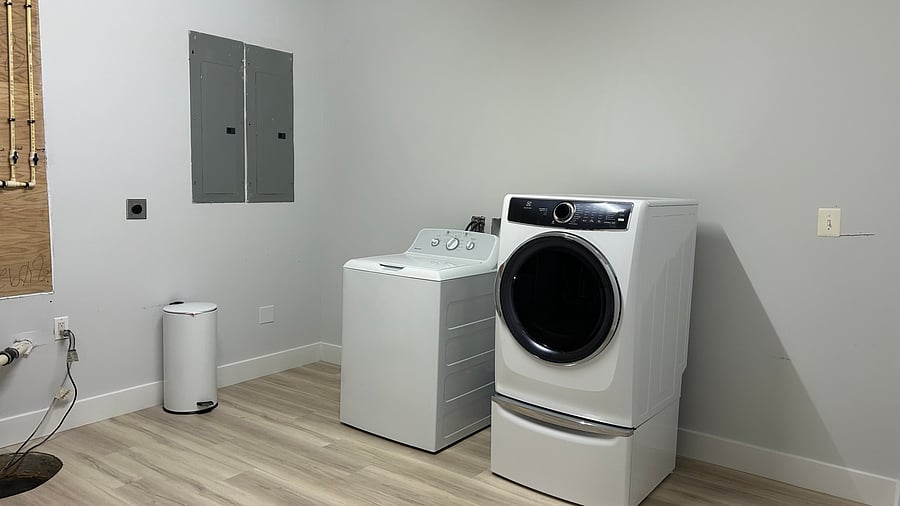 Laundry and Storage Room