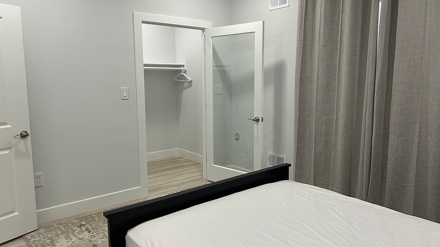 2nd Bedroom with Walk In closet