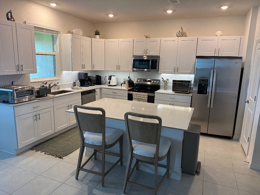 Fully equipped kitchen with all the essentials