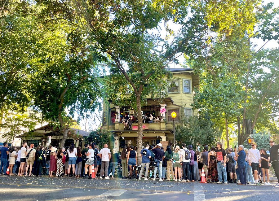 Porch Fest, every October, step out of the condo and join the SacTown community for free music on people's front porches !!