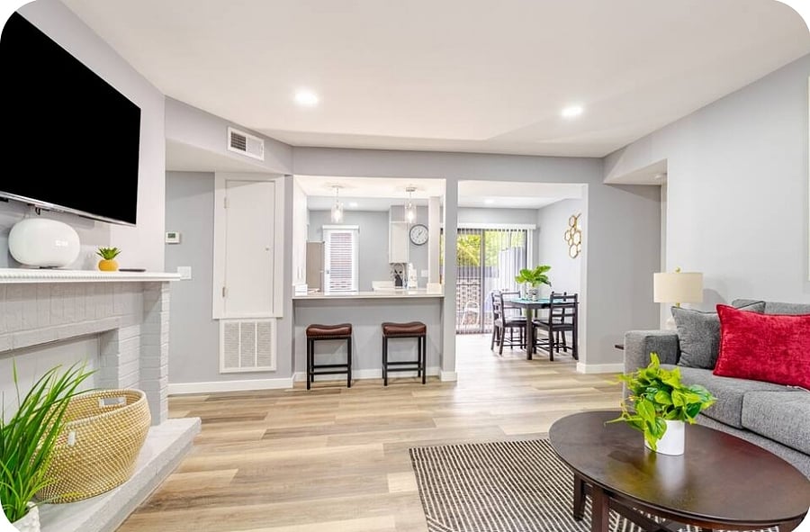 Living Room,Dinette,Kitchen