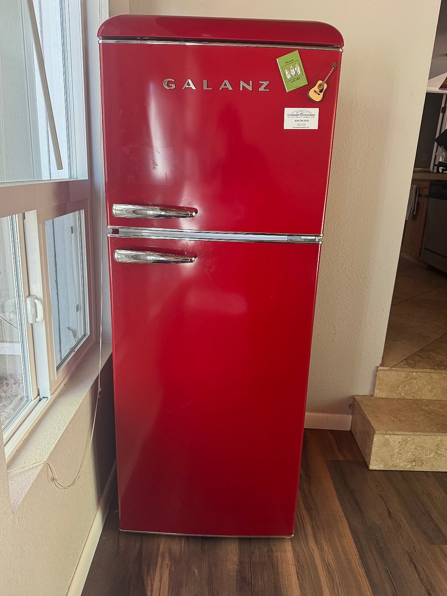 Private vintage 3/4 refrigerator 