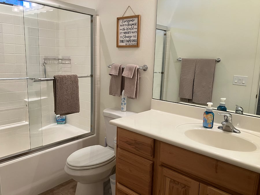 Hall bath