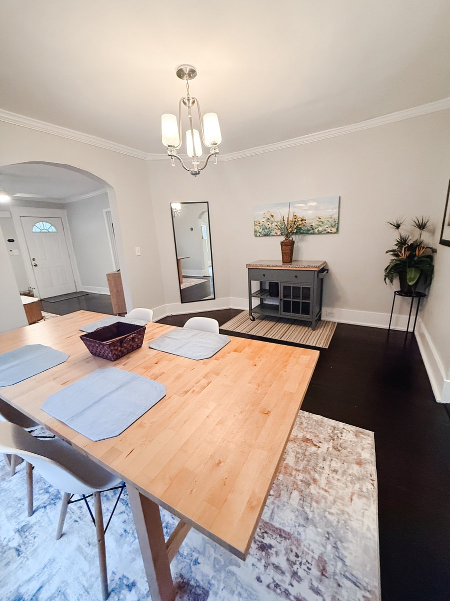 Dining room area
