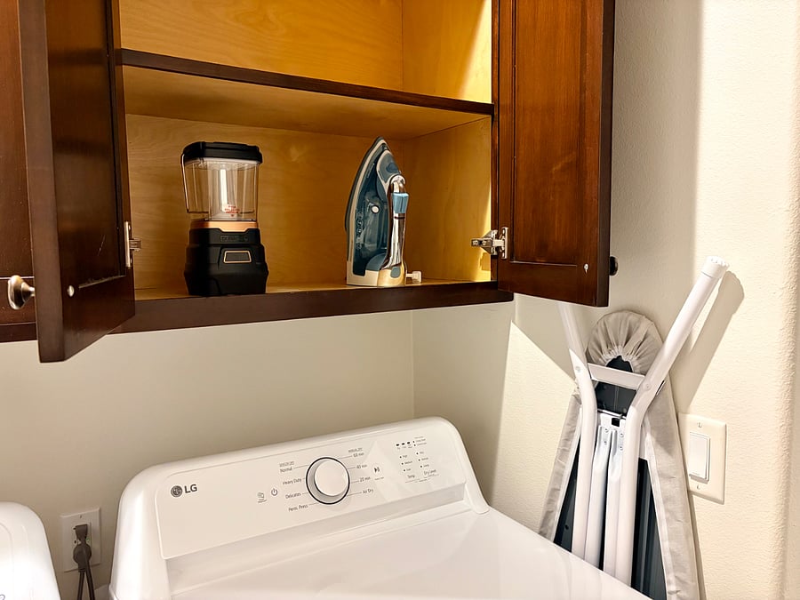 Full-sized Ironing Board and Iron