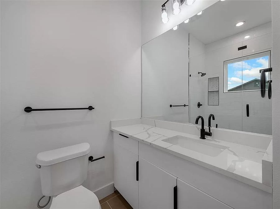 Guest Bathroom Counter