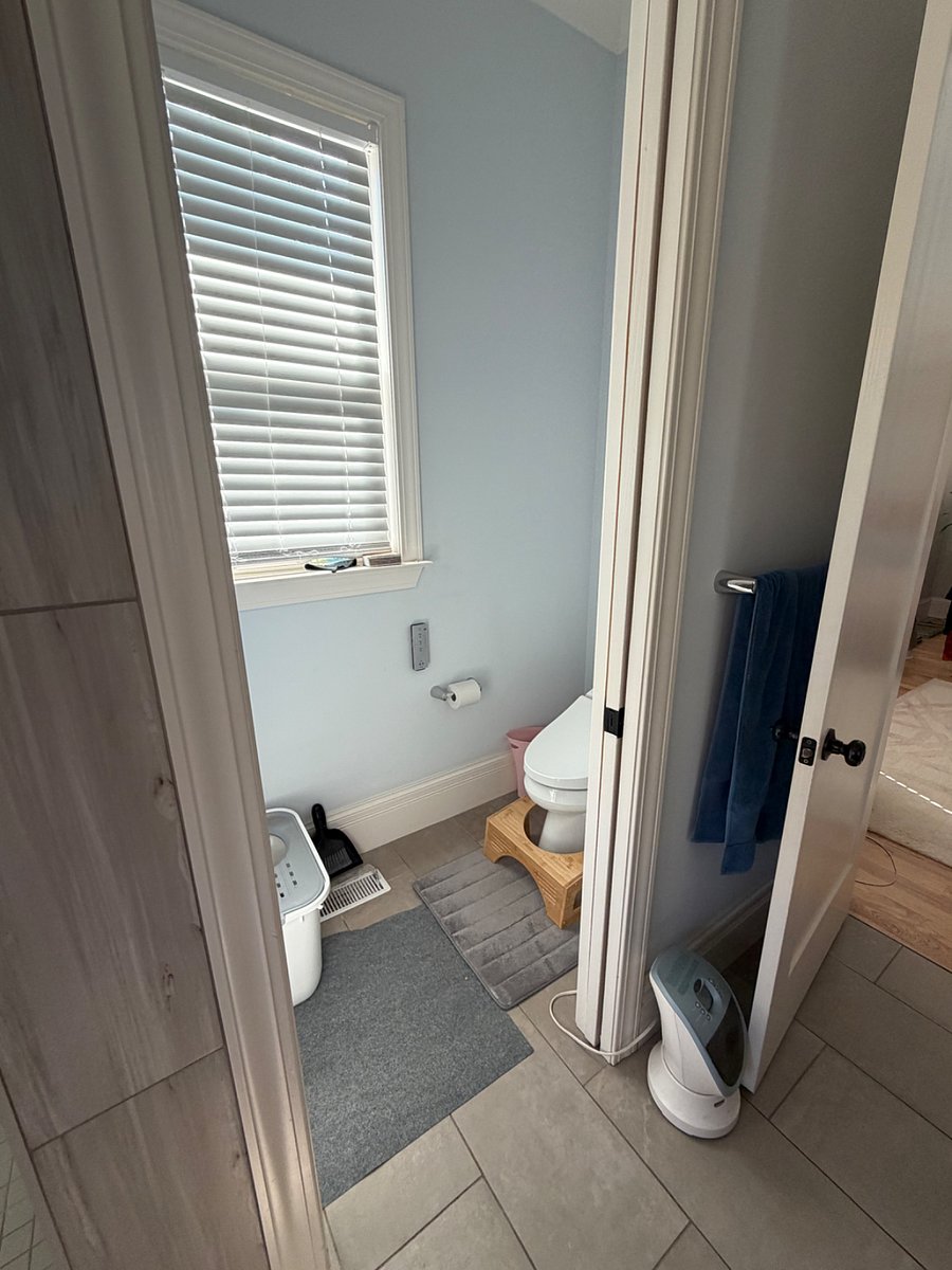 primary bath toilet space