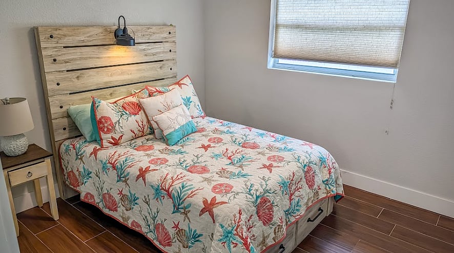 Guest Bedroom 2 features a comfortable Double bed with premium linens and plenty of storage space.