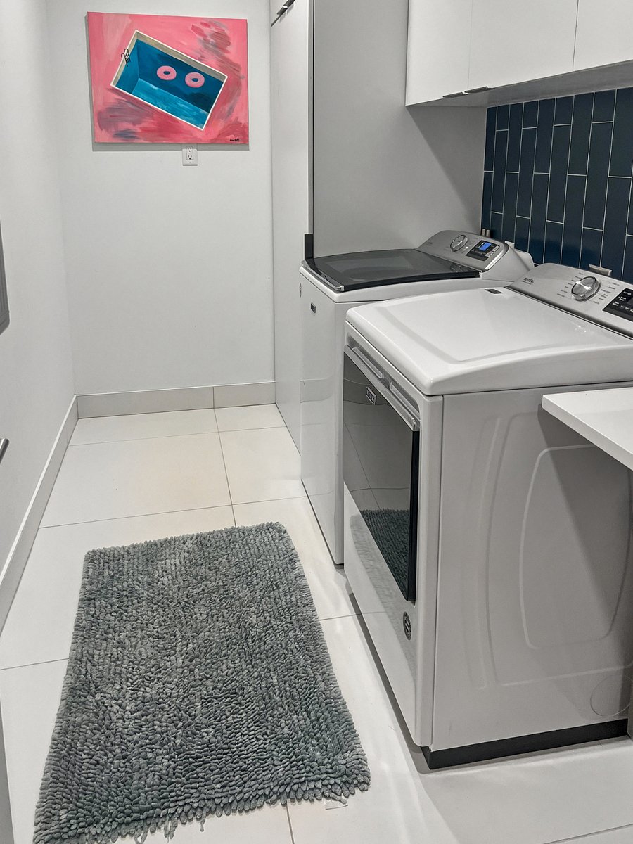 Full size washer and dryer