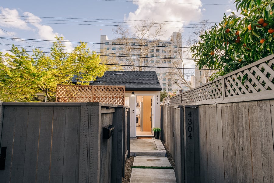 Front entrance