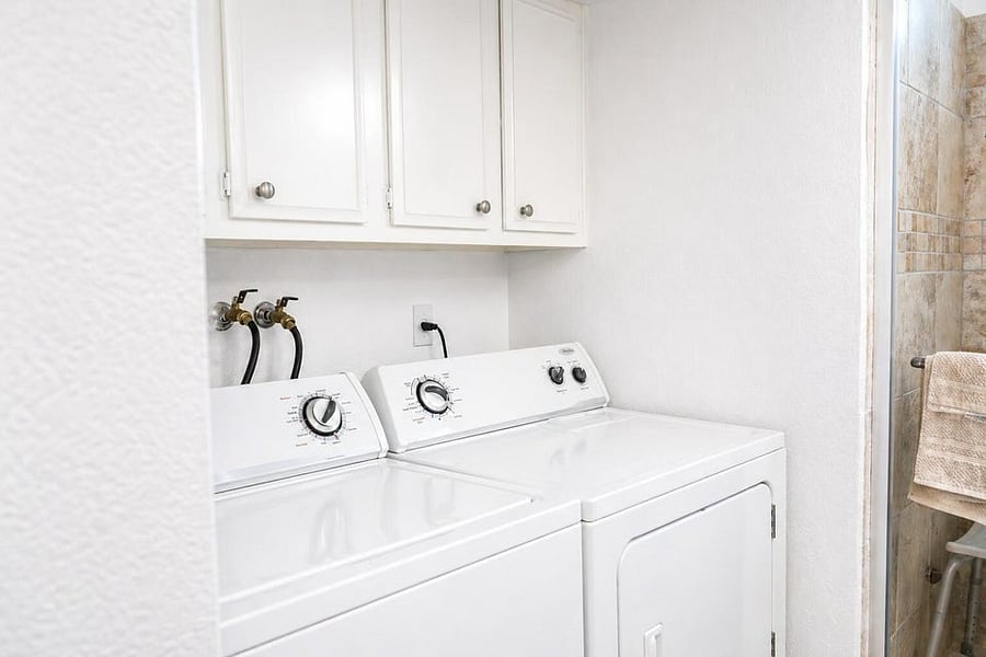 Washer and Dryer in unit