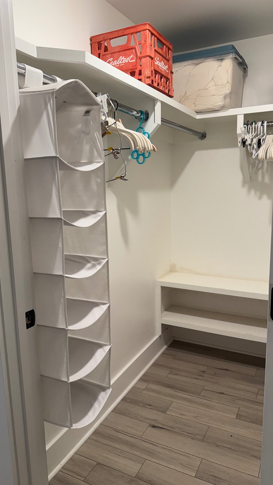 Primary bedroom closet