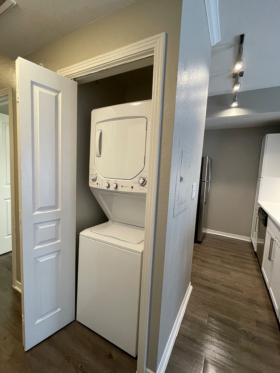 Studio Unit Stacked Washer & Dryer