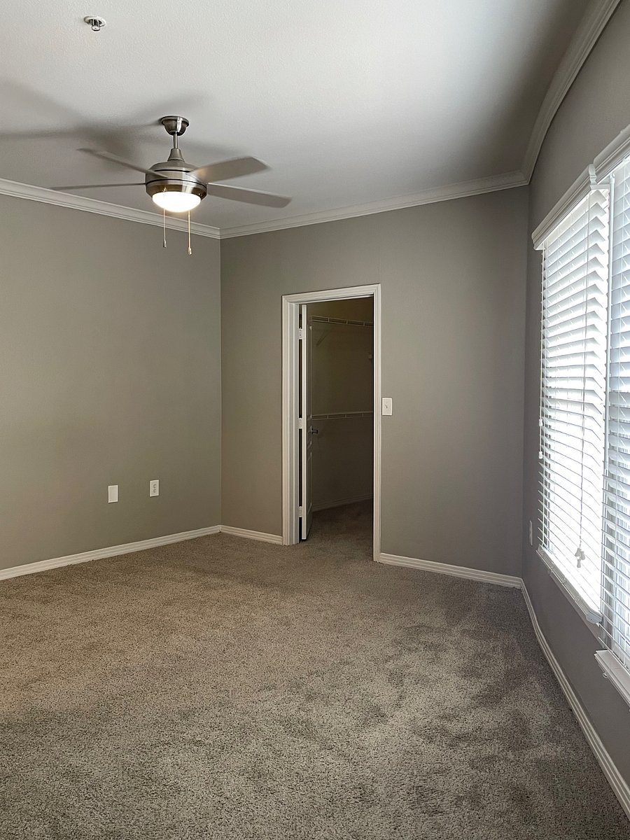 2-Bedroom Unit - Carpeted Bedroom