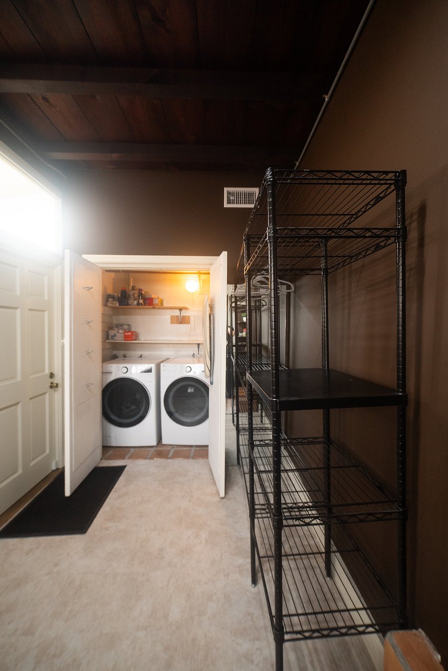 Washer and dryer included, updated