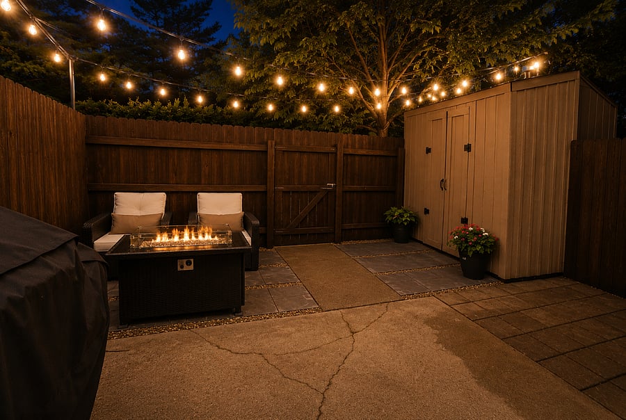 Firepit view