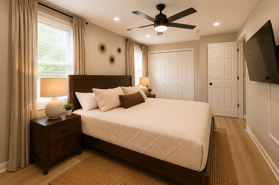 Main Bedroom-King size Bed