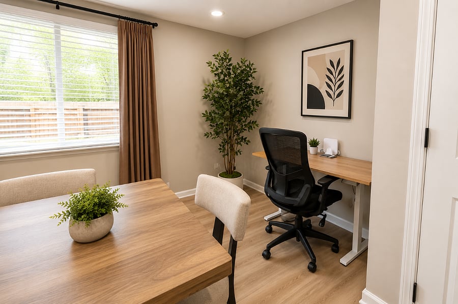 Office with charging port