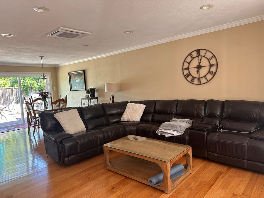 open floor plan